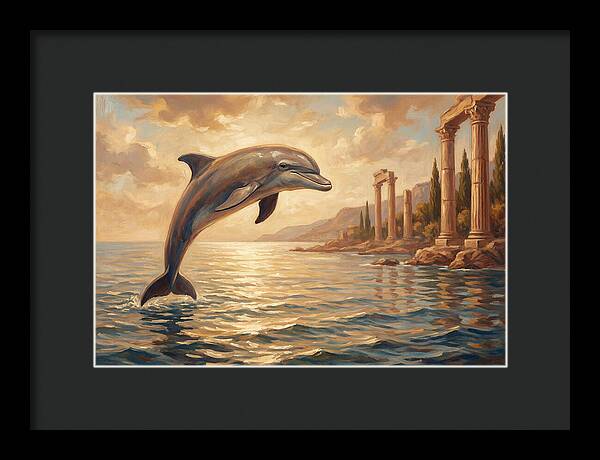 Bottlenose Dolphin In The Mediterranean