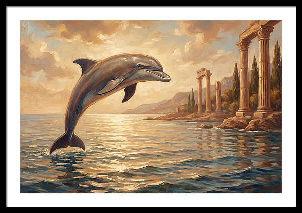 Bottlenose Dolphin In The Mediterranean