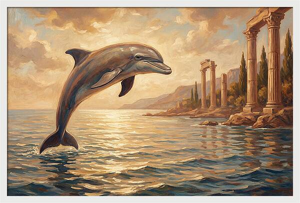 Bottlenose Dolphin In The Mediterranean