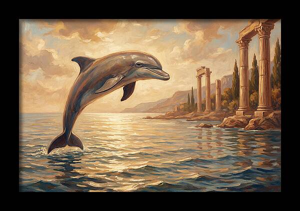 Bottlenose Dolphin In The Mediterranean