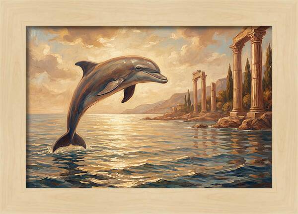 Bottlenose Dolphin In The Mediterranean