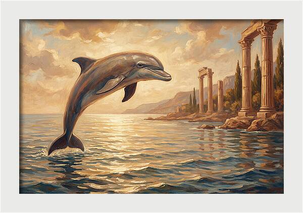 Bottlenose Dolphin In The Mediterranean