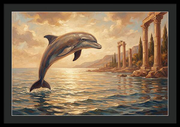 Bottlenose Dolphin In The Mediterranean