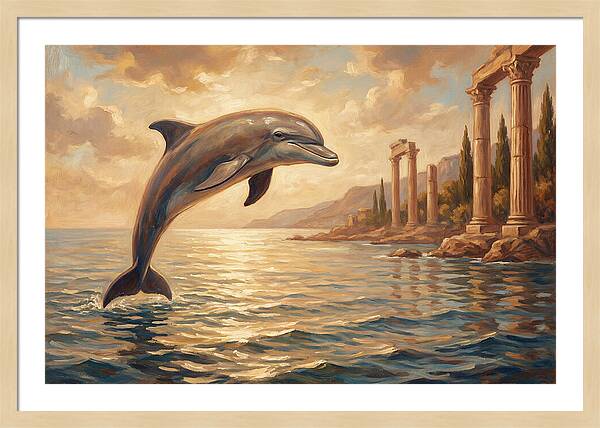 Bottlenose Dolphin In The Mediterranean