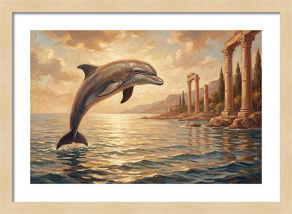 Bottlenose Dolphin In The Mediterranean