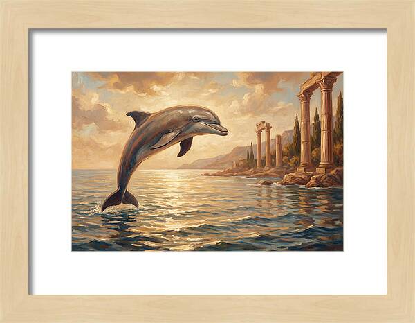Bottlenose Dolphin In The Mediterranean