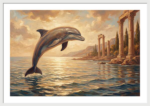 Bottlenose Dolphin In The Mediterranean