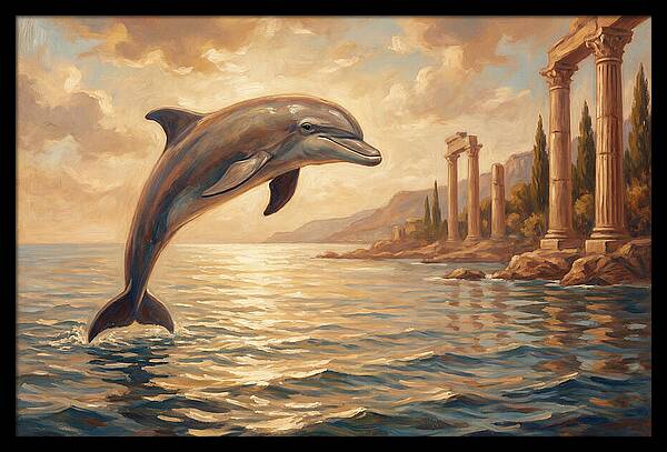 Bottlenose Dolphin In The Mediterranean