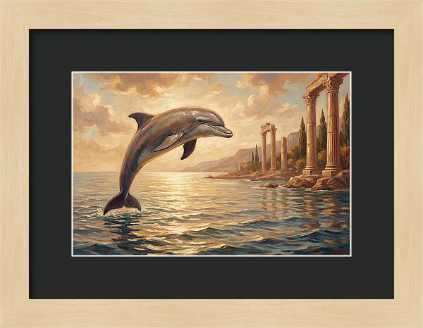 Bottlenose Dolphin In The Mediterranean