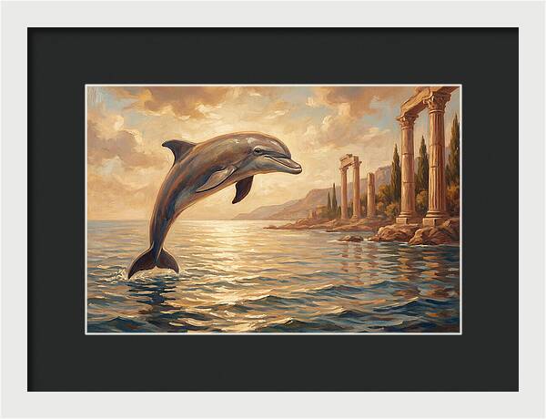 Bottlenose Dolphin In The Mediterranean