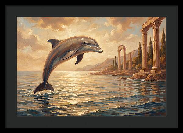 Bottlenose Dolphin In The Mediterranean