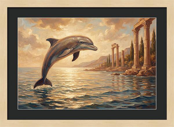 Bottlenose Dolphin In The Mediterranean