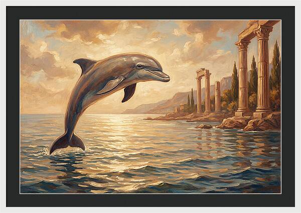 Bottlenose Dolphin In The Mediterranean