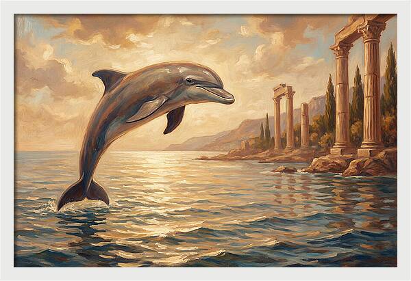 Bottlenose Dolphin In The Mediterranean