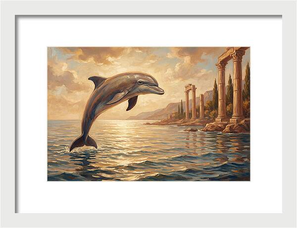 Bottlenose Dolphin In The Mediterranean