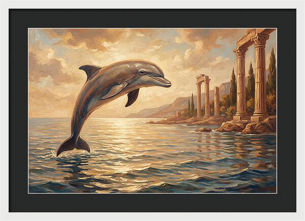 Bottlenose Dolphin In The Mediterranean