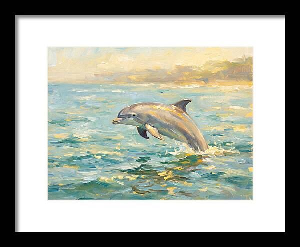 Bottlenose Dolphin Leaping