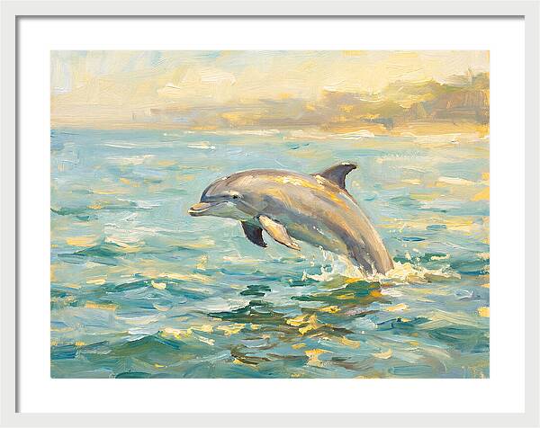 Bottlenose Dolphin Leaping