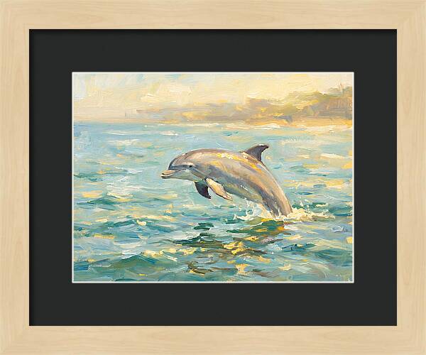 Bottlenose Dolphin Leaping