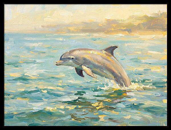 Bottlenose Dolphin Leaping