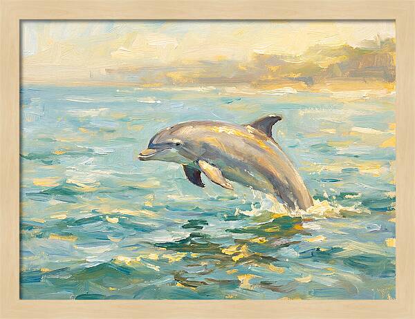 Bottlenose Dolphin Leaping