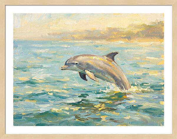 Bottlenose Dolphin Leaping