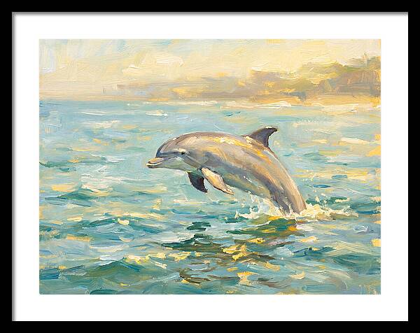 Bottlenose Dolphin Leaping