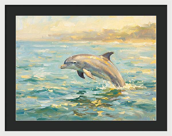 Bottlenose Dolphin Leaping