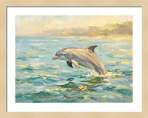 Bottlenose Dolphin Leaping