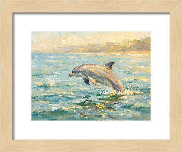 Bottlenose Dolphin Leaping