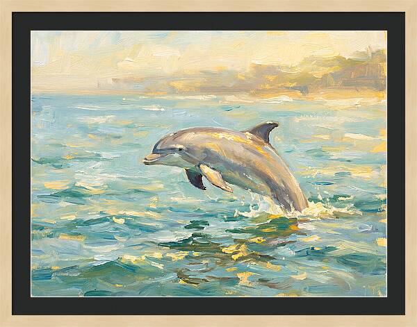 Bottlenose Dolphin Leaping