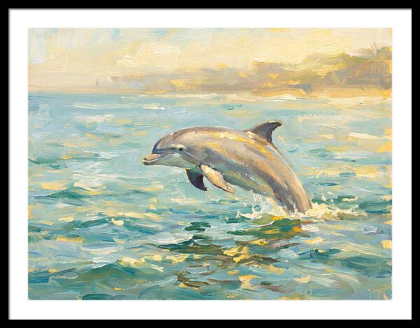 Bottlenose Dolphin Leaping