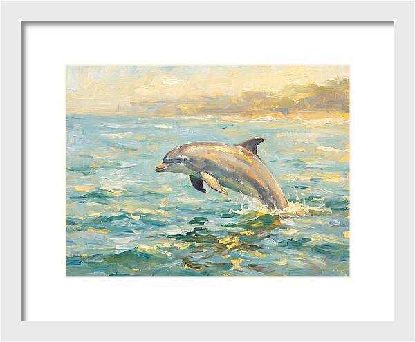 Bottlenose Dolphin Leaping
