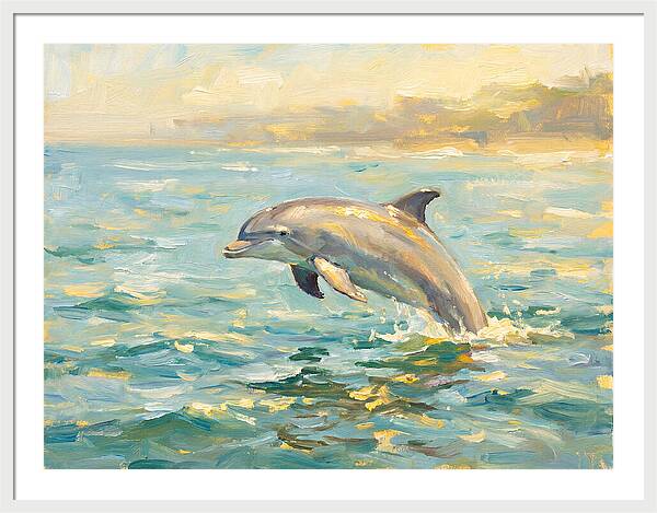 Bottlenose Dolphin Leaping