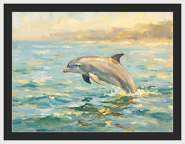 Bottlenose Dolphin Leaping