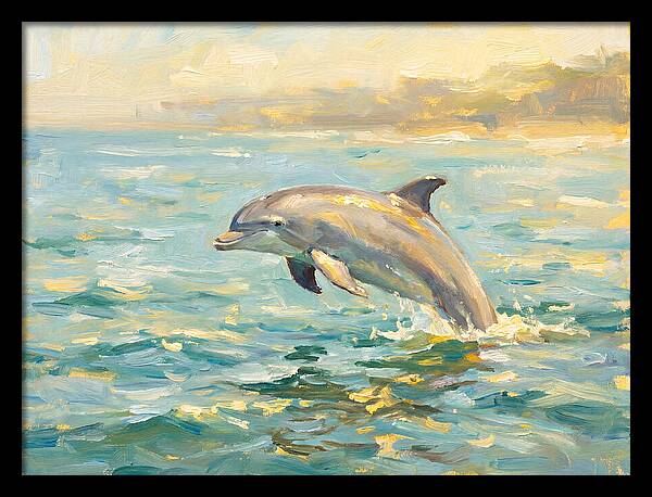 Bottlenose Dolphin Leaping
