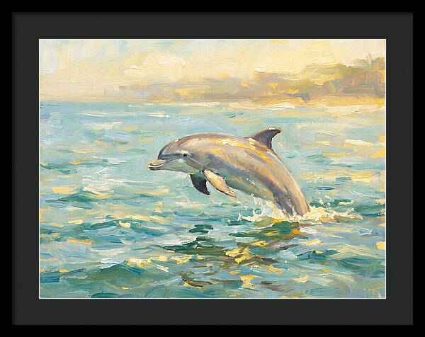 Bottlenose Dolphin Leaping