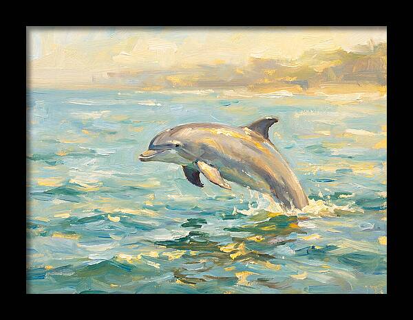 Bottlenose Dolphin Leaping