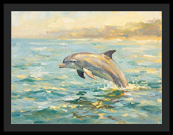 Bottlenose Dolphin Leaping