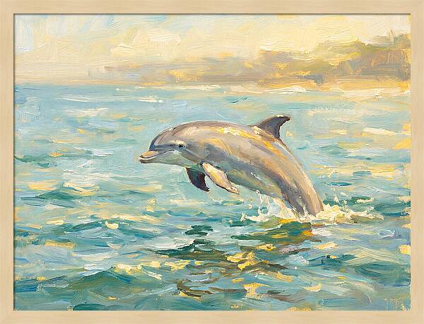 Bottlenose Dolphin Leaping