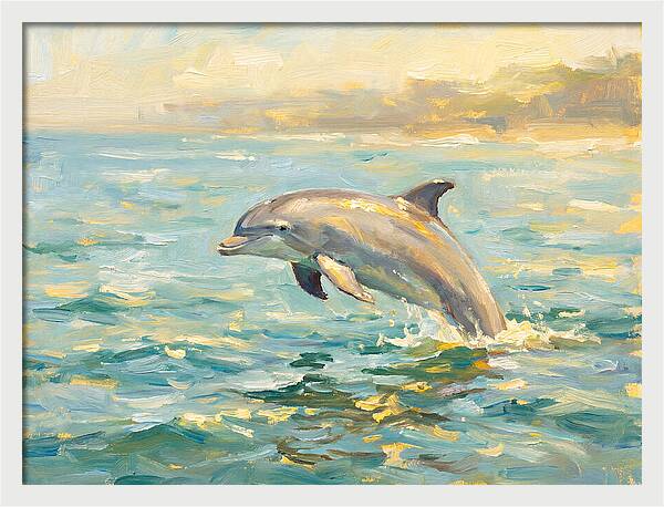 Bottlenose Dolphin Leaping