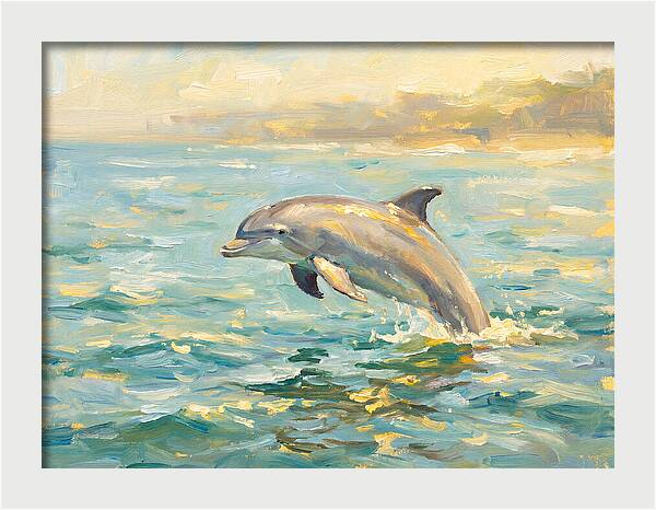 Bottlenose Dolphin Leaping