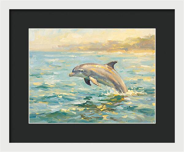 Bottlenose Dolphin Leaping