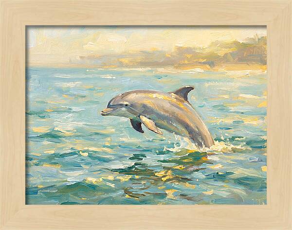 Bottlenose Dolphin Leaping
