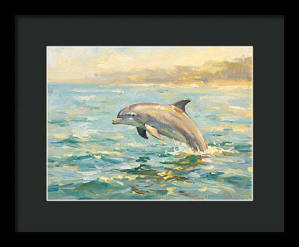 Bottlenose Dolphin Leaping