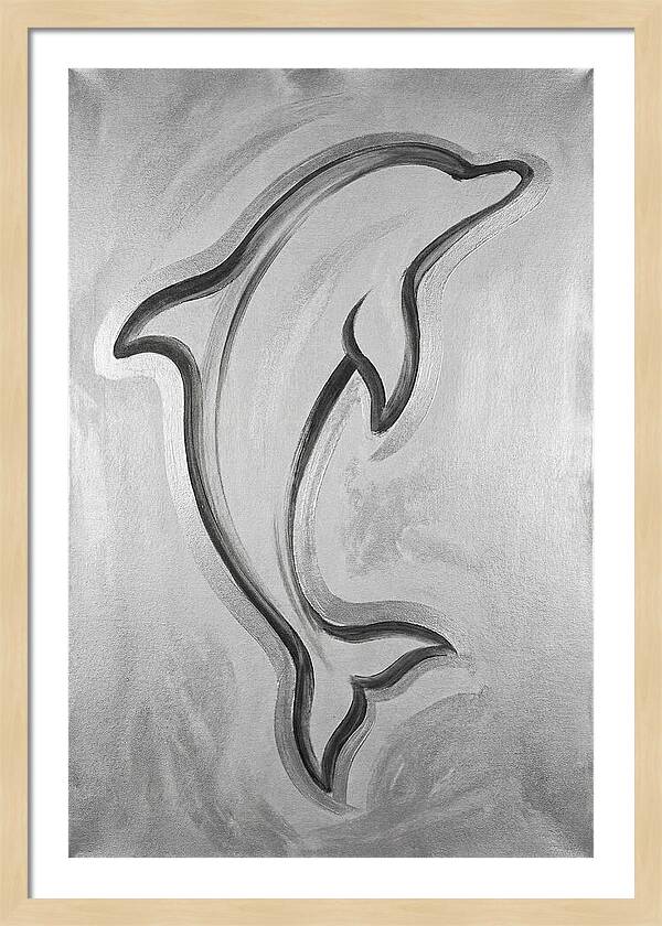 Bottlenose Dolphin Silhouette