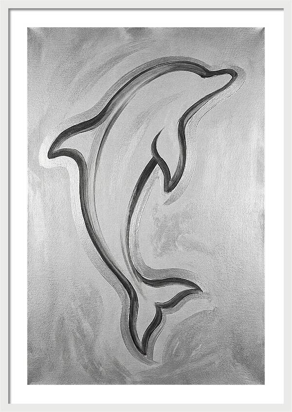 Bottlenose Dolphin Silhouette