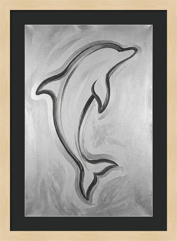 Bottlenose Dolphin Silhouette