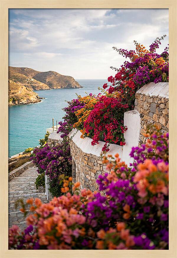 Bougainvillea By The Sea