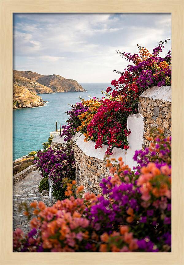 Bougainvillea By The Sea